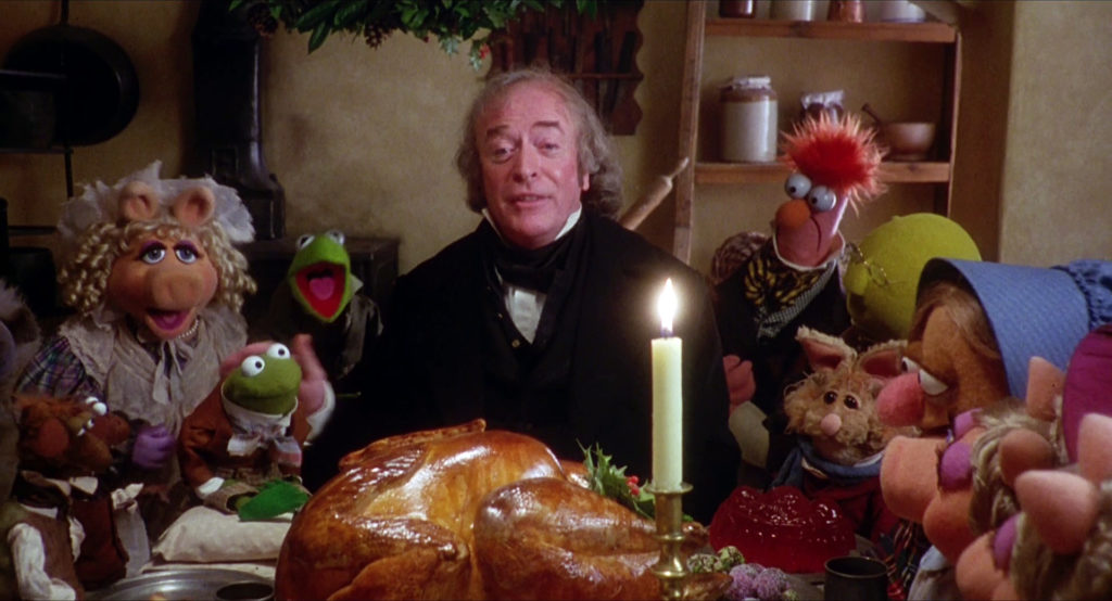 A Christmas Carol dinner scene photo