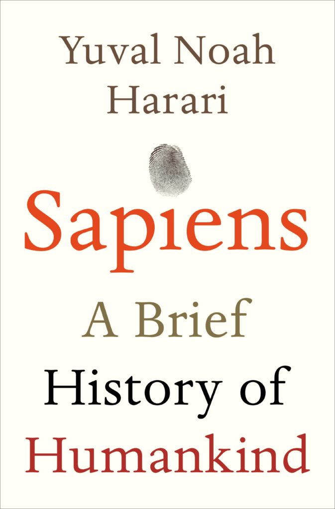 Sapiens book cover photo