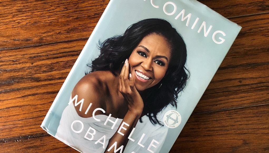 Michelle Obama Becoming Book Cover photo