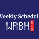Weekly Schedule for 09/20 – 09/26