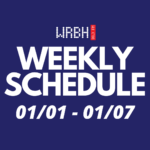 Weekly Schedule for 01/01 – 01/07