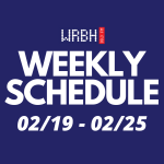 Weekly Schedule for 02/19 – 02/25