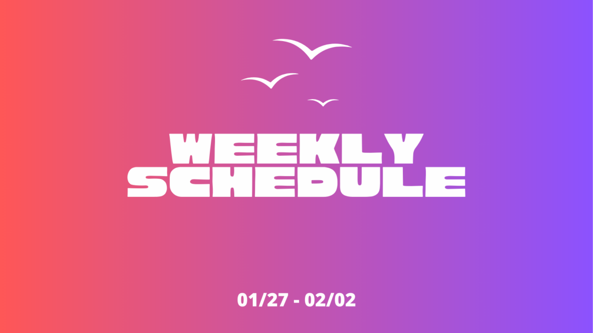 White text over colored gradient